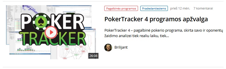 PokerTracker istatistik kullanımı