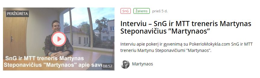 entrevista martynas steponavicius