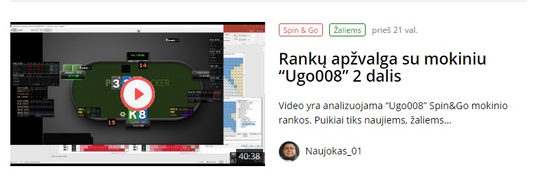 Analýza rúk so študentom “Ugo008” 2. časť