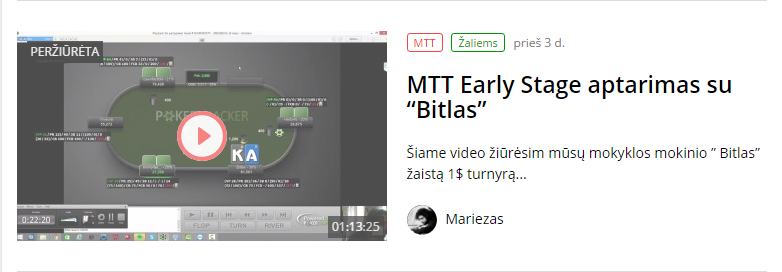 MTT Early Stage aptarimas su “Bitlas”