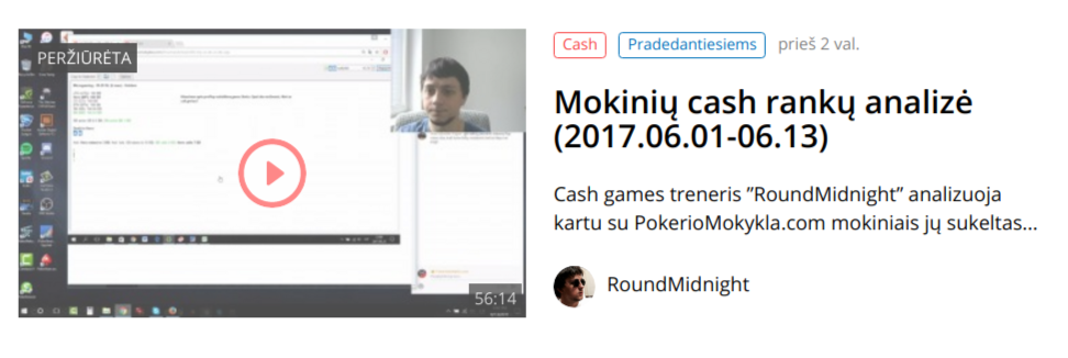 Mokinių cash rankų analizė (2017.06.01-06.13)