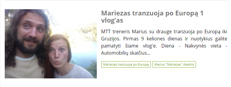 Mariez transits Europe 1 vlog