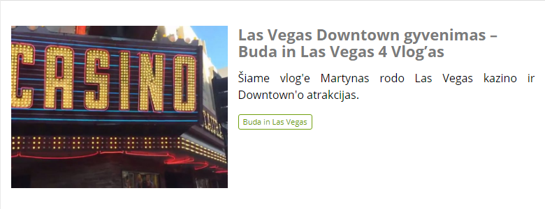 Las Vegas Downtown gyvenimas – Buda in Las Vegas 4 Vlog’as