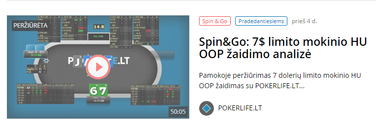 Spin&Go: 7$ limito mokinio HU OOP žaidimo analizė