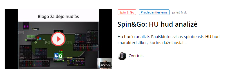 Spin&Go: Analisi HUD HU