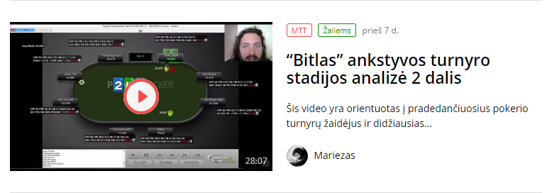 “Bitlas” ankstyvos turnyro stadijos analizė 2 dalis