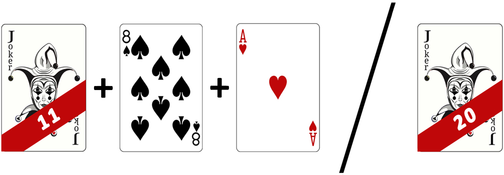 Kartenspiel-Karussell