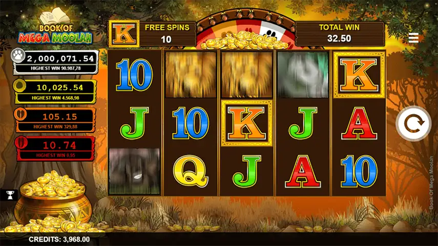 Mega Moolah slot