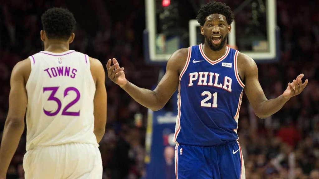 Joel Embiid Karl Anthony Towns