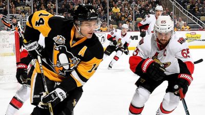 Penguins prieš Senators