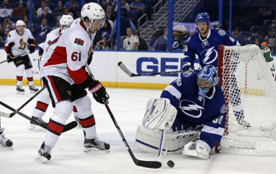 Ottawa Senators prieš Tampa Bay Lightning