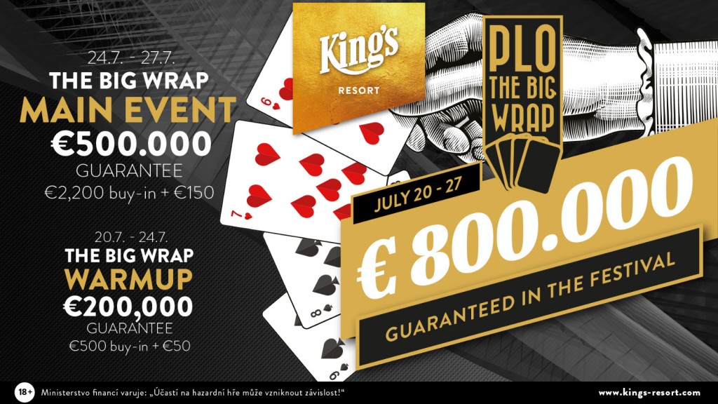 plo the big wrap 800 000€ poker festival