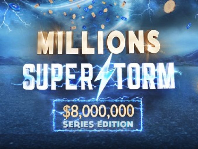 miljoonia superstormi sarja 888 pokeri 8m gtd