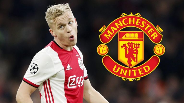 donny van de beek manchester united