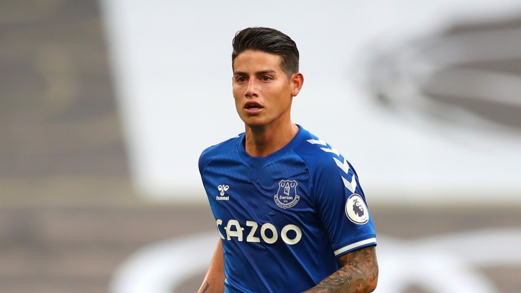 james rodriguez everton