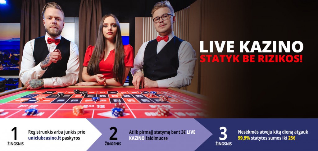 uniclub casino live kazino premija