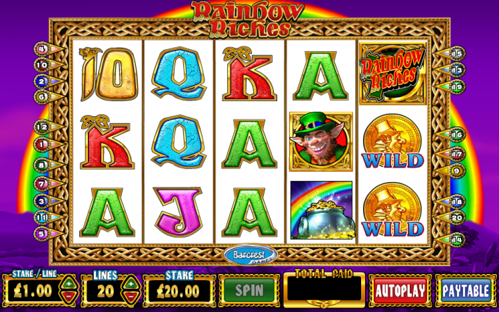 Rainbow riches slots