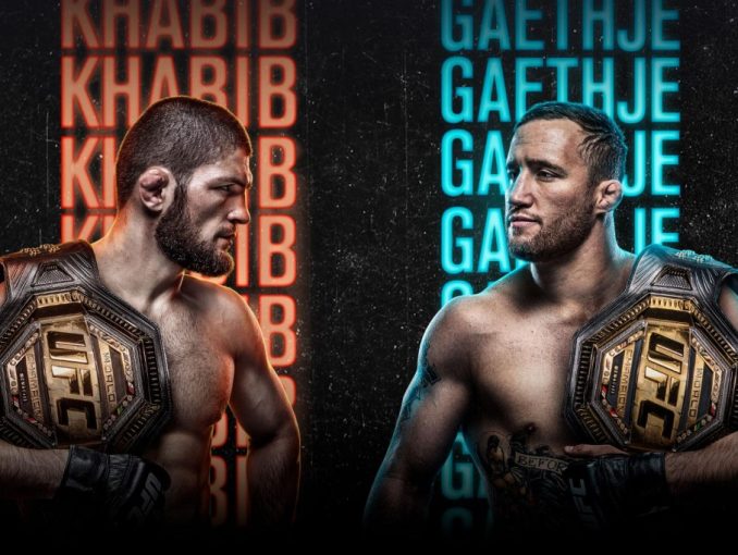 ufc 254 khabib prieš gaethje kova