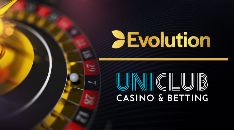 uniclub kazino evolution gaming ruletė