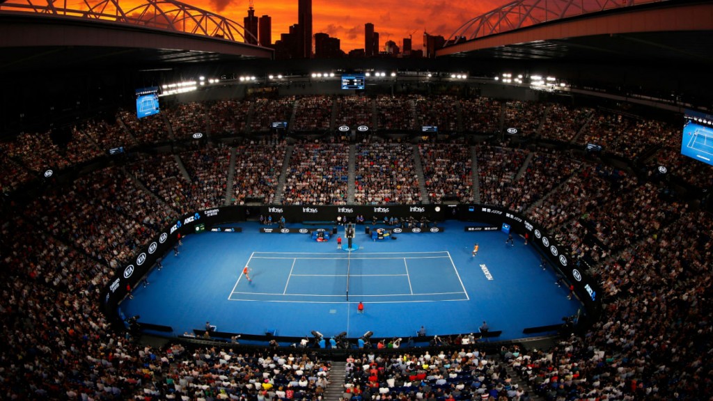 odprti teniški turnir v Avstraliji rod laver arena