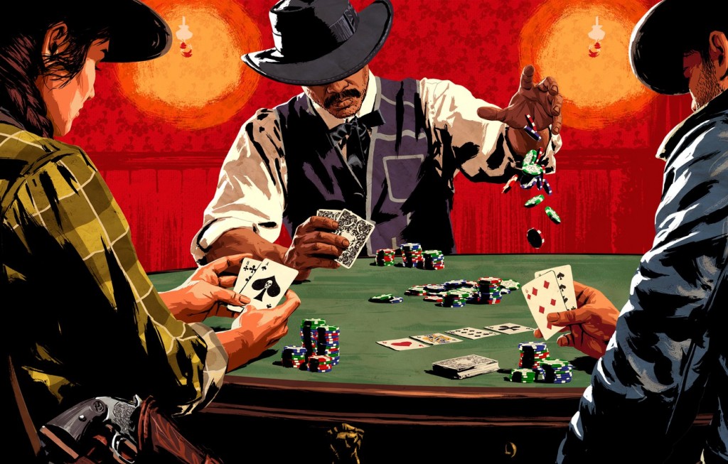 Wild west poker games