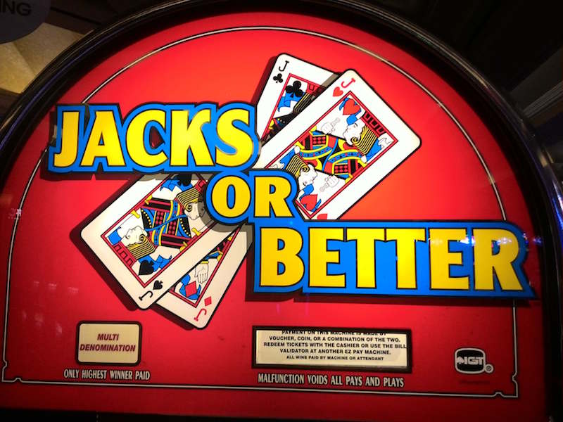 Video poker: Jacks or Better