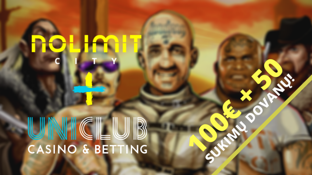 uniclub kazino nolimit city 100€ premija