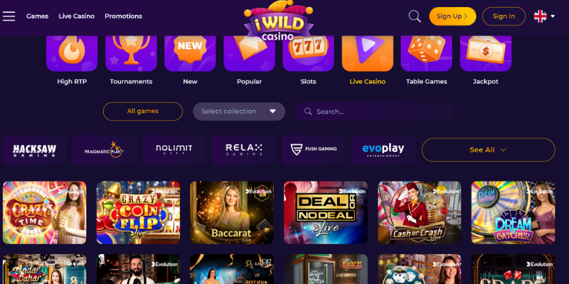 iwild casino review