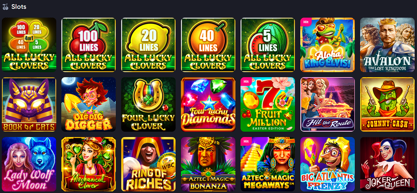 spinarium slots