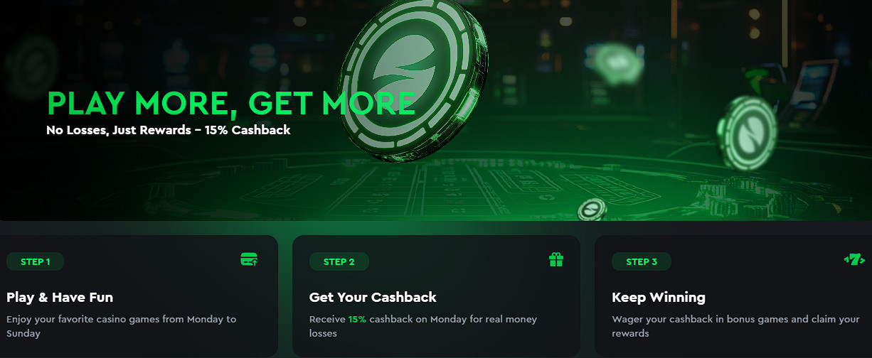 OSH casino rakeback cashback