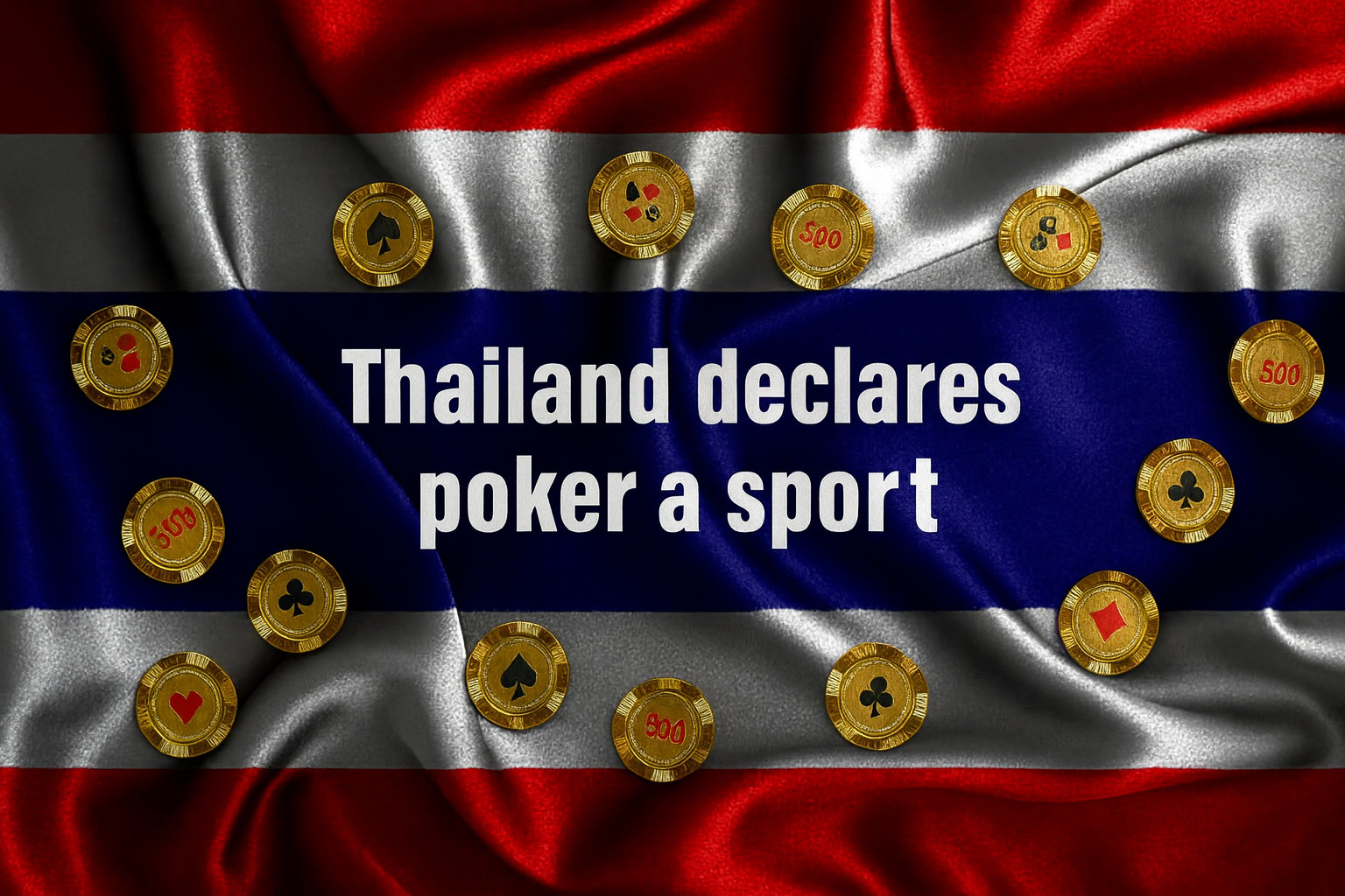 thailand declares poker a sport