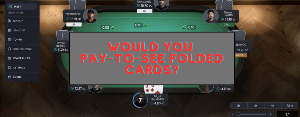 wpt gold pay-to-see folded cards