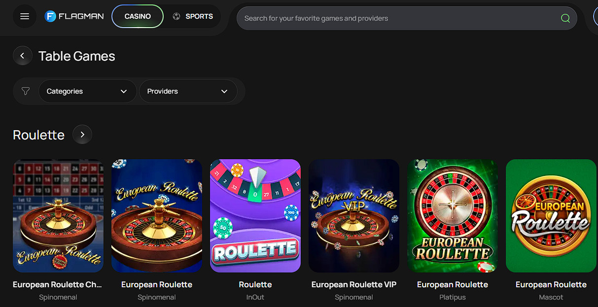 flagman best mobile casino